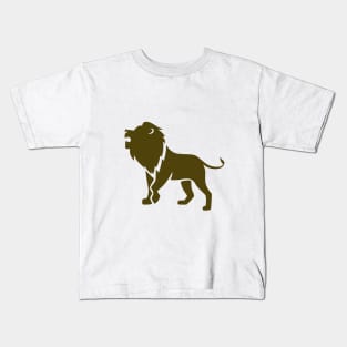 African Lion Kids T-Shirt